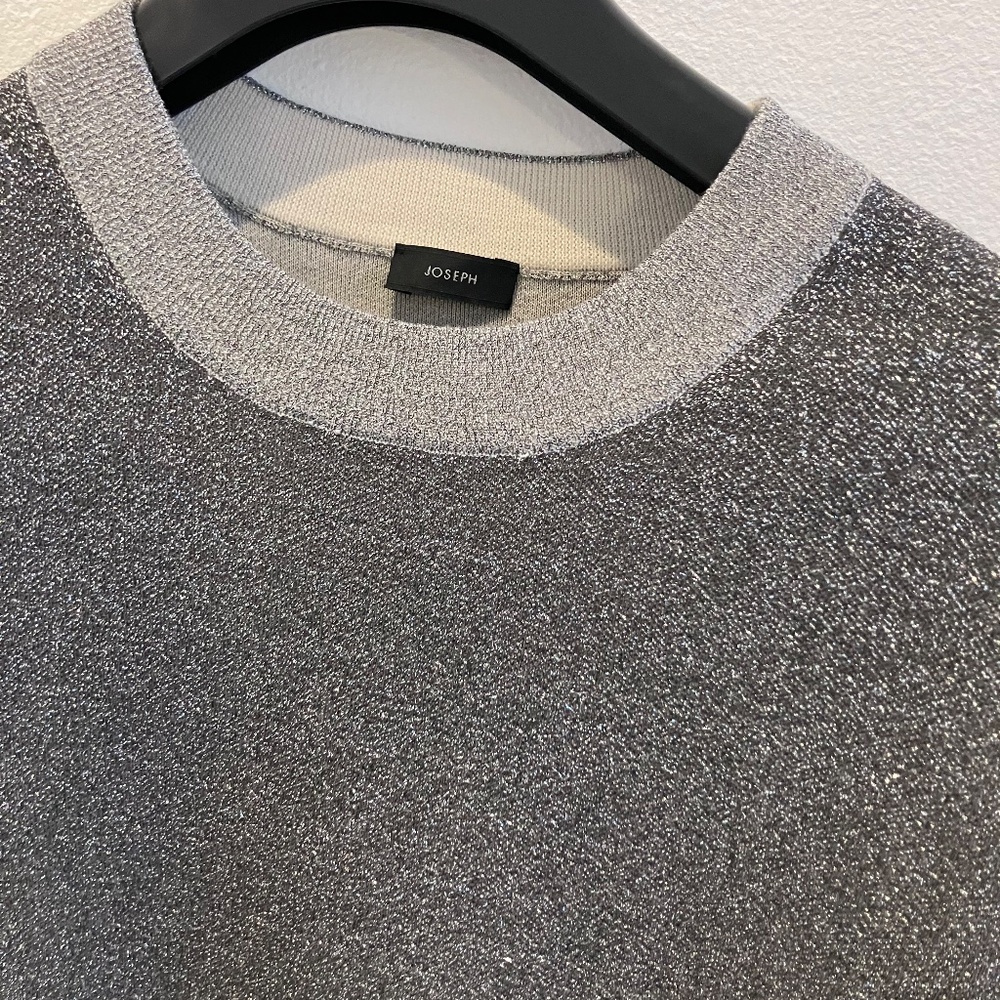 JOSEPH merino wool blend shimmery sweater